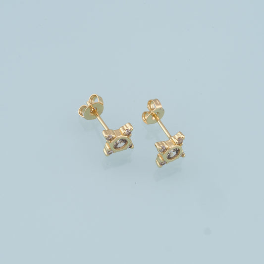 1pair 18K Gold Filled Star Earrings,Gold Earrings,Dainty Earrings