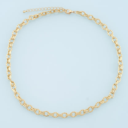 Gold Oval Chain,18K Gold Filled Oval for Necklace Bracelet DIY Jewelry Making Supply 4x8mm