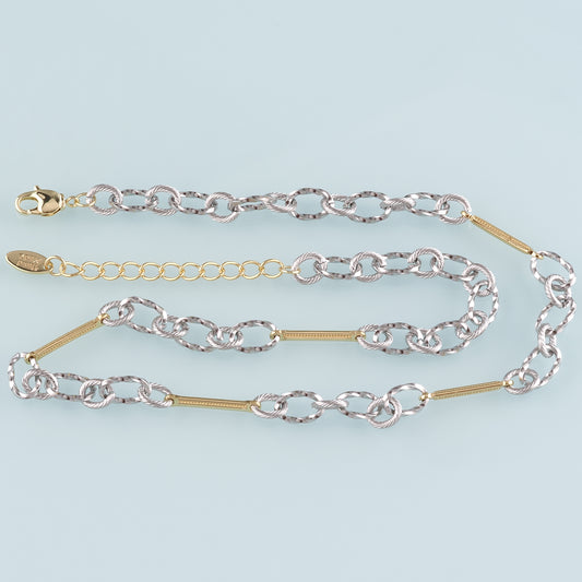 Gold Oval Chain,18K Gold Filled Twist for Necklace Bracelet DIY Jewelry Making Supply