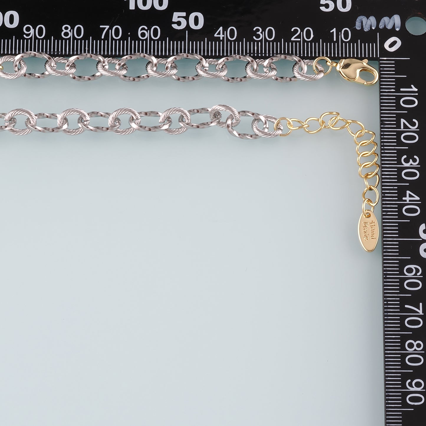Gold Oval Chain,18K Gold Filled Twist for Necklace Bracelet DIY Jewelry Making Supply