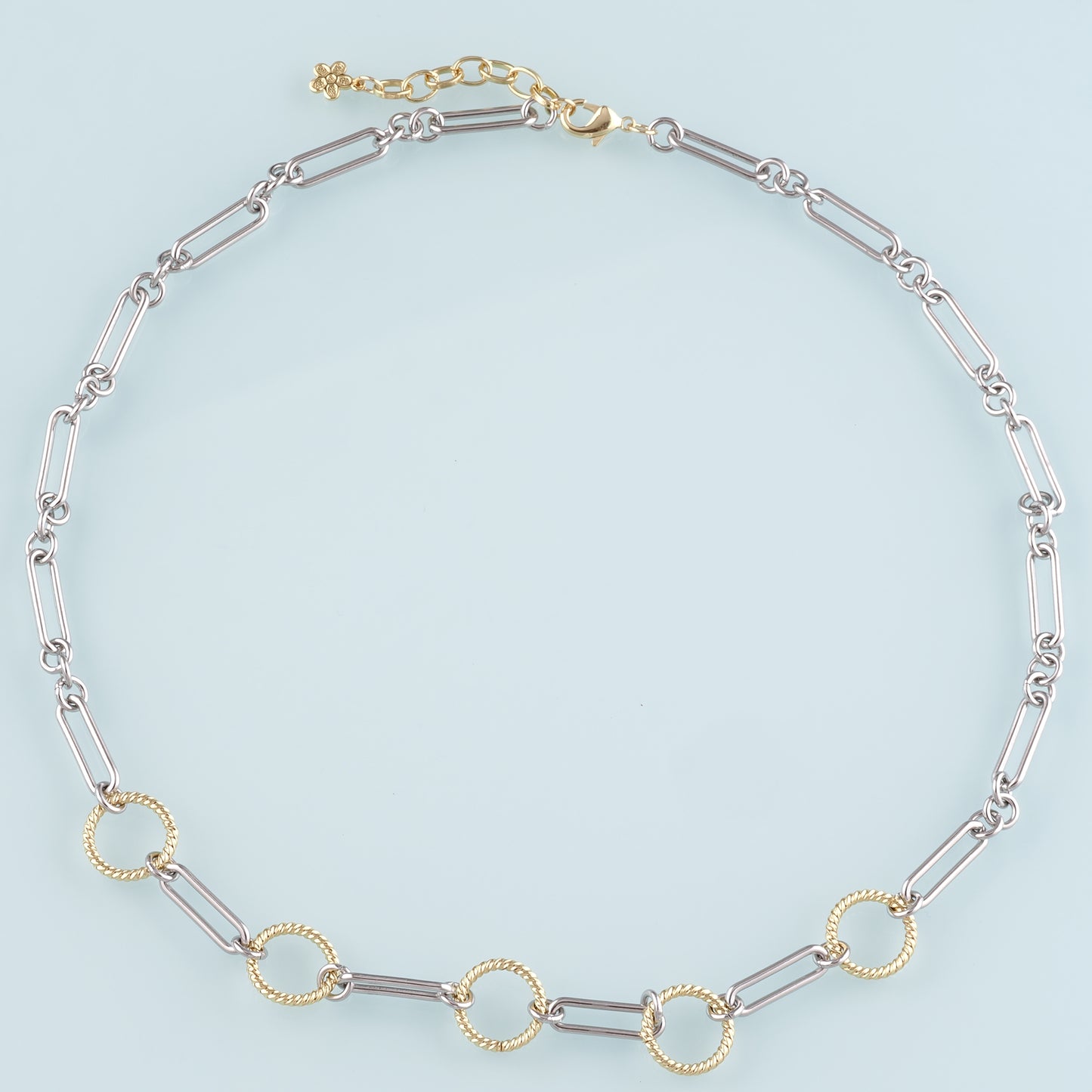 Gold Oval Chain,18K Gold Filled Twist for Necklace Bracelet DIY Jewelry Making Supply