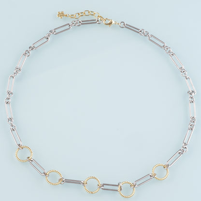 Gold Oval Chain,18K Gold Filled Twist for Necklace Bracelet DIY Jewelry Making Supply