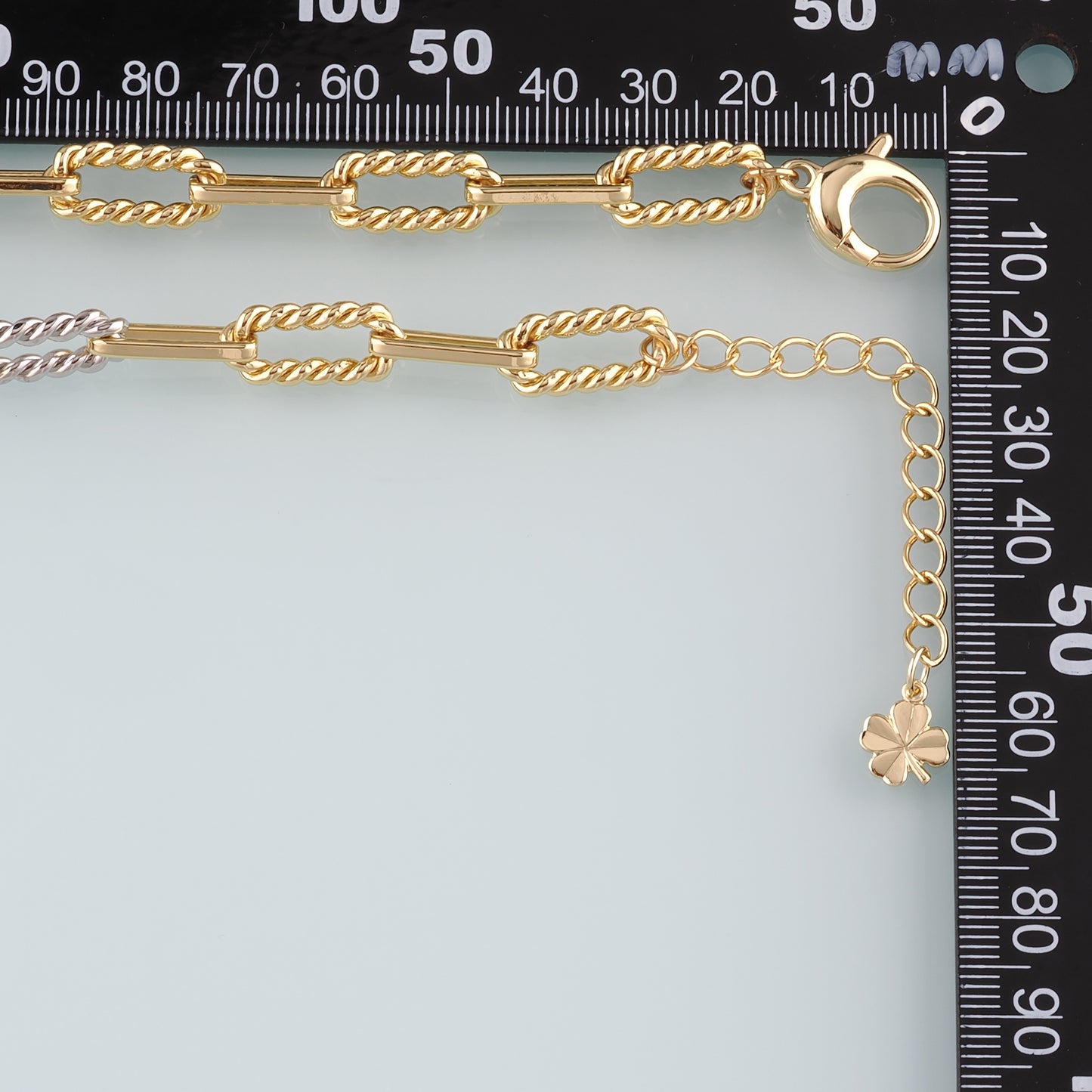Gold Oval Chain,18K Gold Filled Twist for Necklace Bracelet DIY Jewelry Making Supply