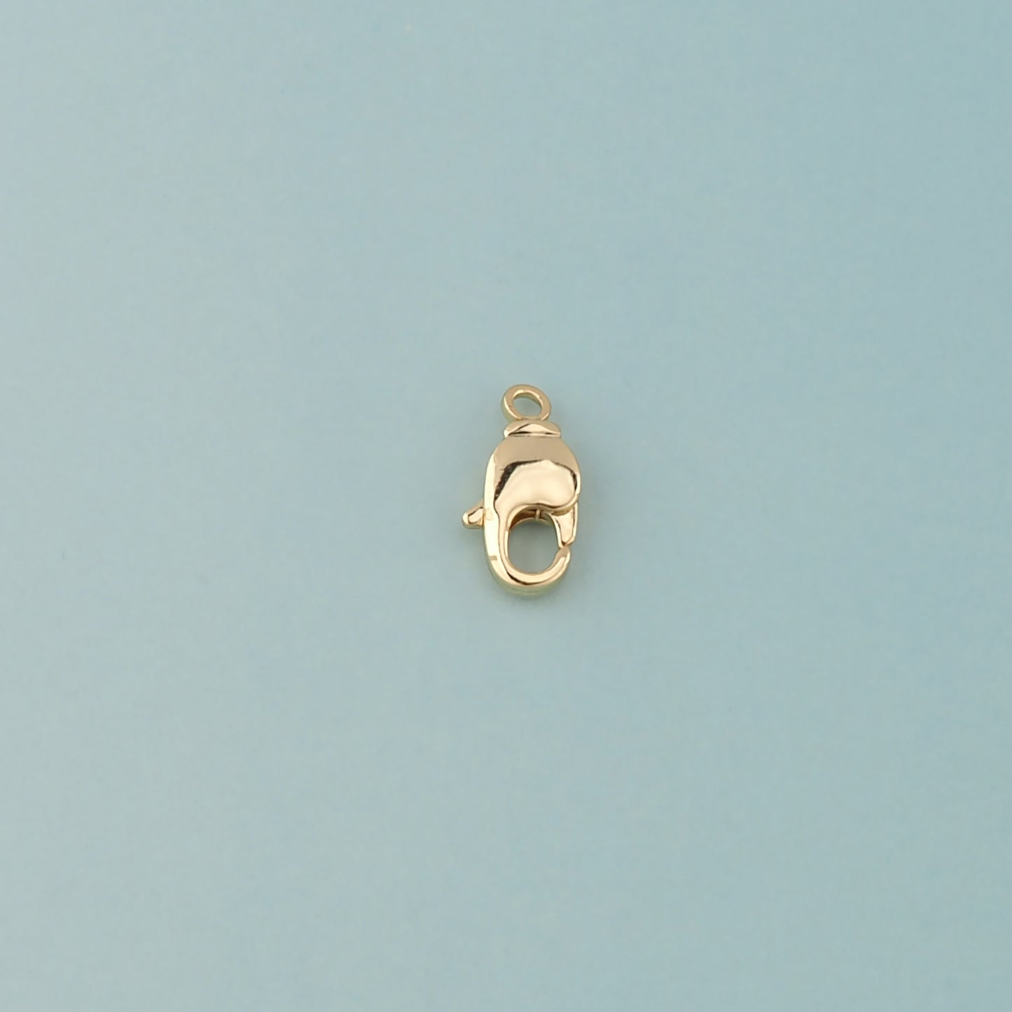 Gold Clasp,18K Gold Filled Lobster Clasp Gold Lobster Claw for DIY Jewelry Finding Necklace Bracelet