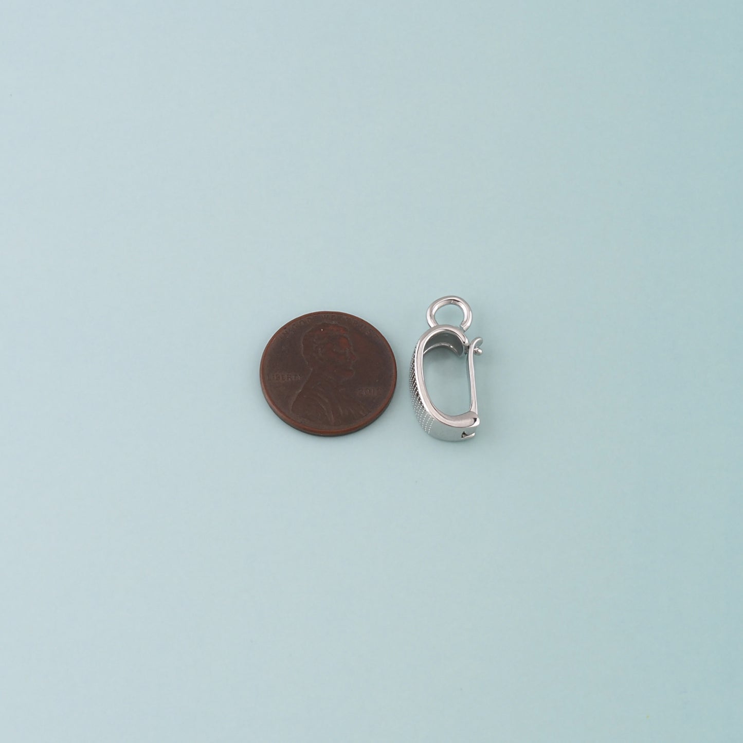 18K Gold Filled Oval Carabiner Clasp,Carabiner Lock Connector for DIY Jewelry Clasp Finding Necklace Bracelet