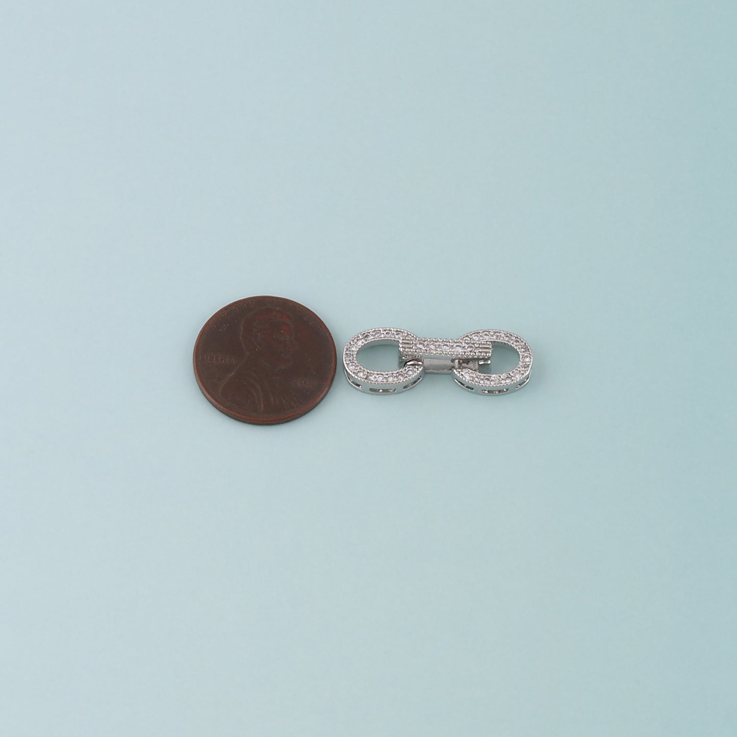 18K Gold Filled Oval Clasp,Carabiner Lock Connector for DIY Jewelry Finding Necklace Bracelet