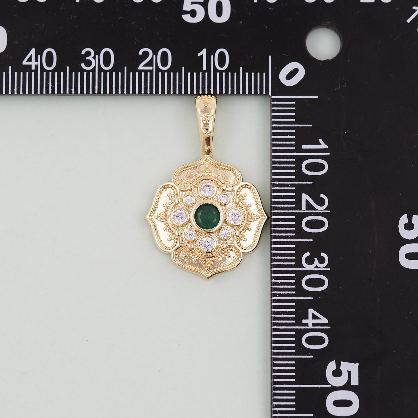 Gold Geometry Charms,18K Gold Filled Round Pendant,geometry Charm Bracelet Necklace for DIY Jewelry Making Supply
