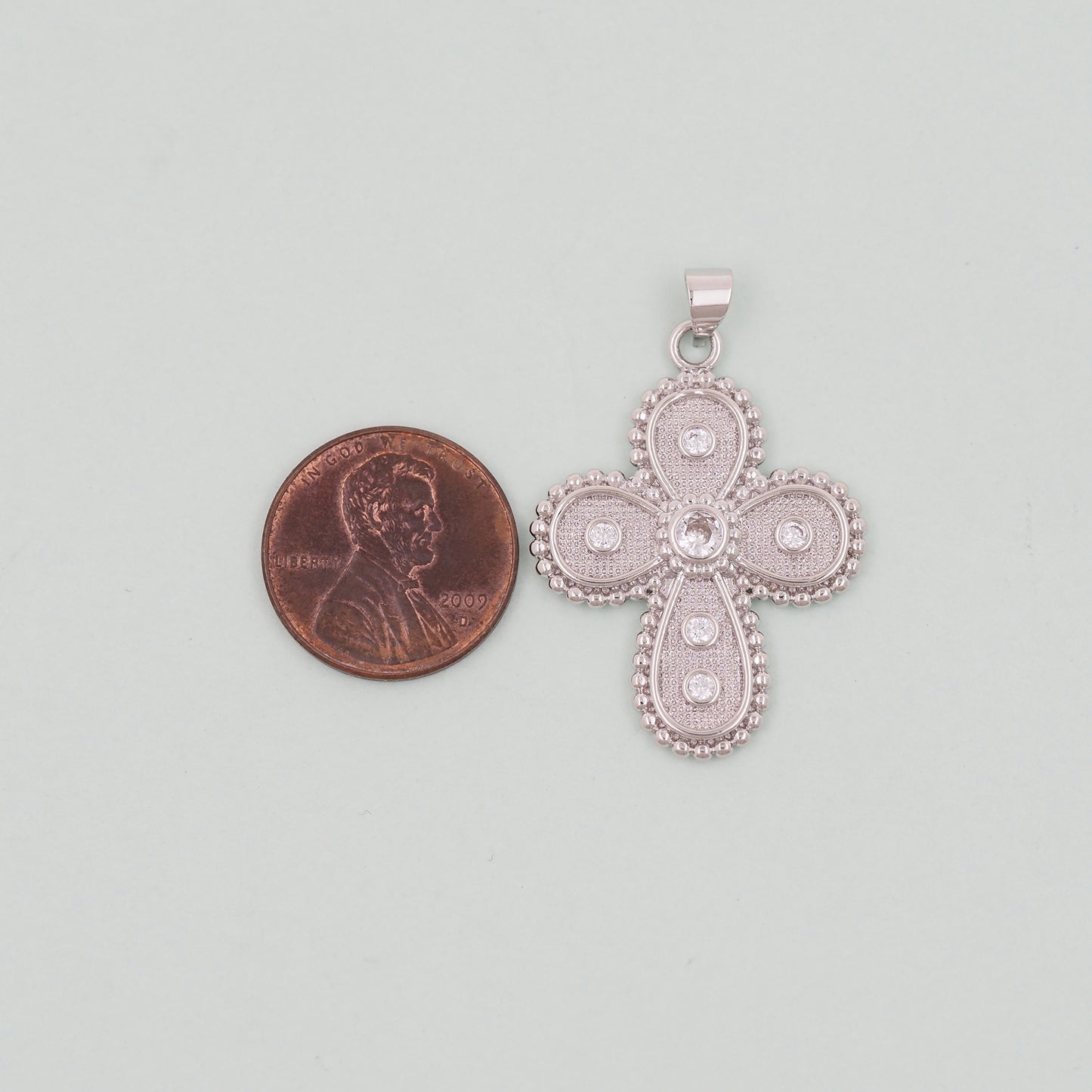 Gold Cross Charms,18K Gold Filled Cross Pendant,Cross Charm Bracelet Necklace for DIY Jewelry Making Supply