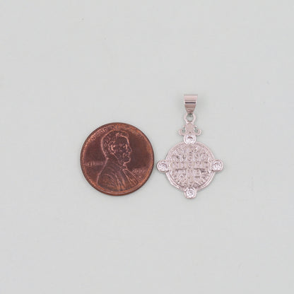 Gold Cross Charms,18K Gold Filled Cross Pendant,Cross Charm Bracelet Necklace for DIY Jewelry Making Supply