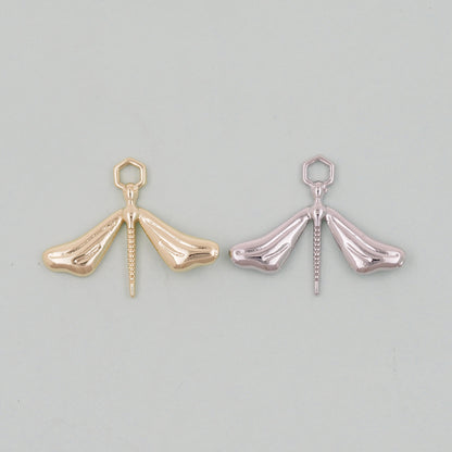 Gold Dragonfly Charms,18K Gold Filled Dragonfly Pendant,Silver Dragonfly Charm Bracelet Necklace for DIY Jewelry Making Supply