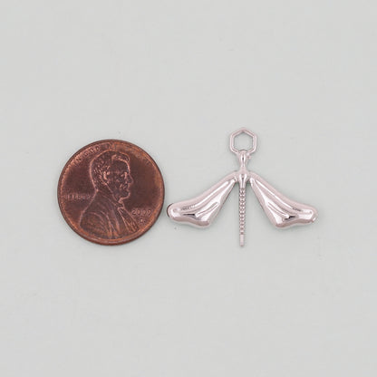 Gold Dragonfly Charms,18K Gold Filled Dragonfly Pendant,Silver Dragonfly Charm Bracelet Necklace for DIY Jewelry Making Supply