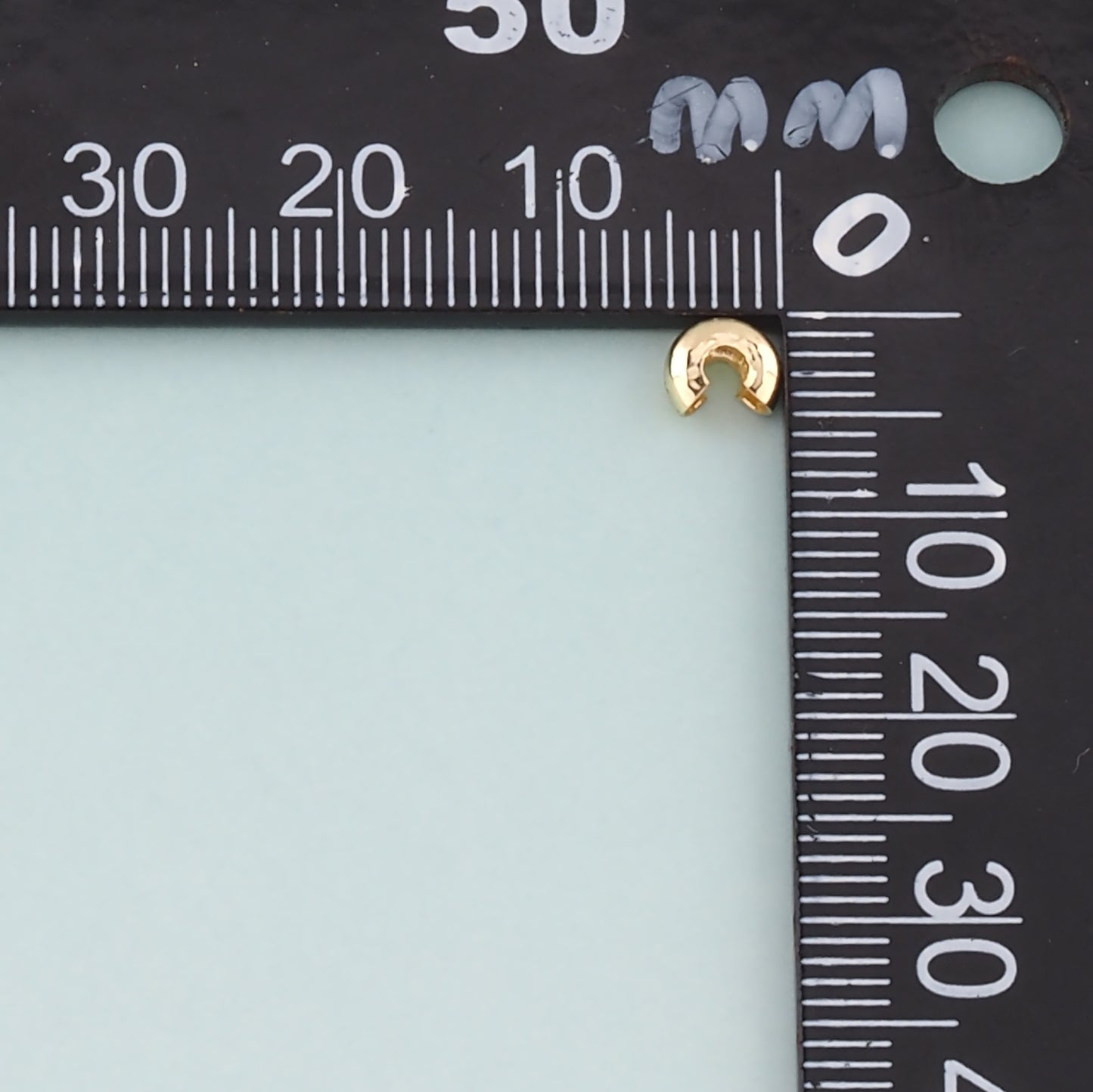 20pcs 18K Gold Filled Cover Beads ,Positioning Beads for DIY Jewelry Making Supply