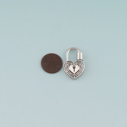 18K Gold Filled Heart Carabiner Clasp,Buckle Clasp,Carabiner Screw Clasp,Turnbuckle,for DIY Jewelry