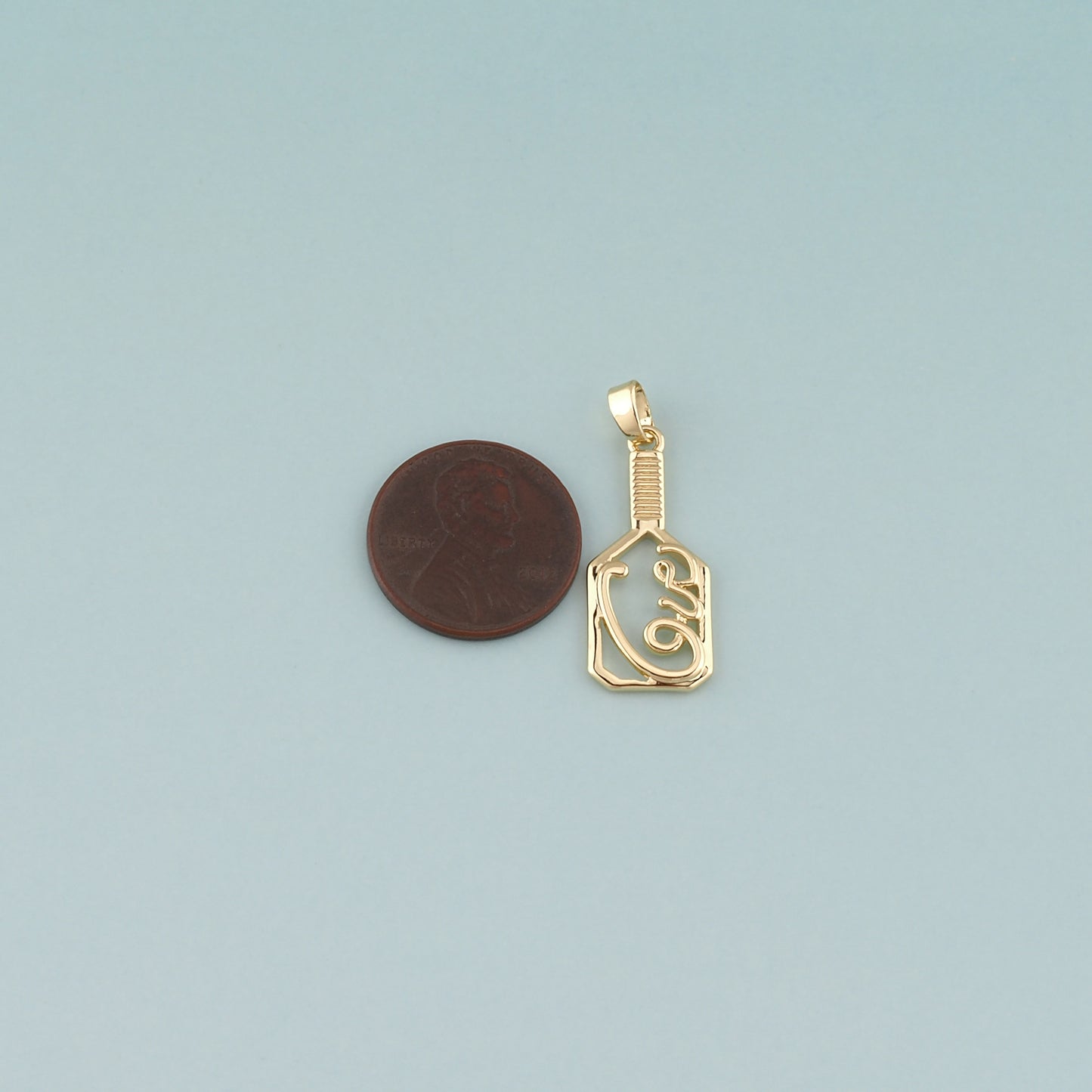 18K Gold Filled Wine Pendant,Dainty Wine Bottle Charm Bracelet Necklace for DIY Jewelry Making Supply