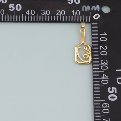 18K Gold Filled Wine Pendant,Dainty Wine Bottle Charm Bracelet Necklace for DIY Jewelry Making Supply