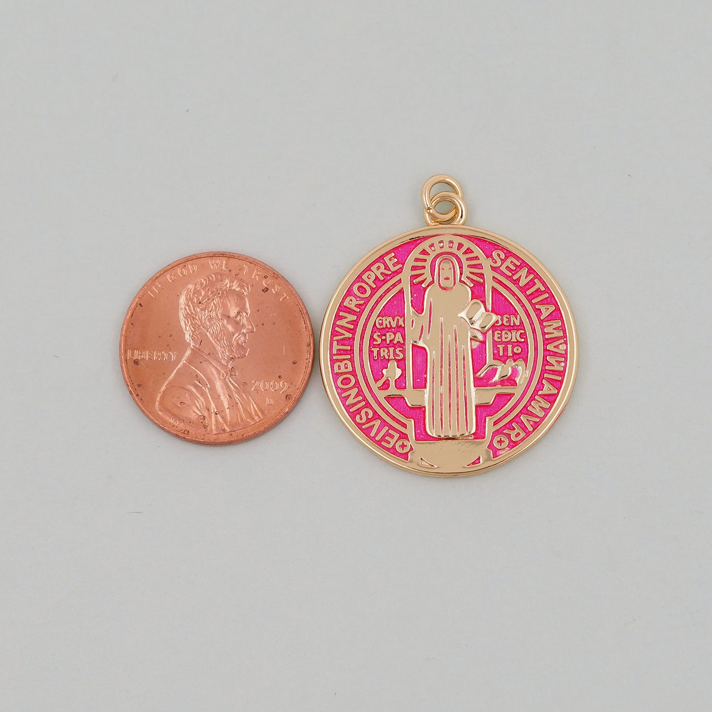 Gold Jesus Charms,18K Gold Filled Cross Pendant,Jesus Charm Bracelet Necklace for DIY Jewelry Making Supply