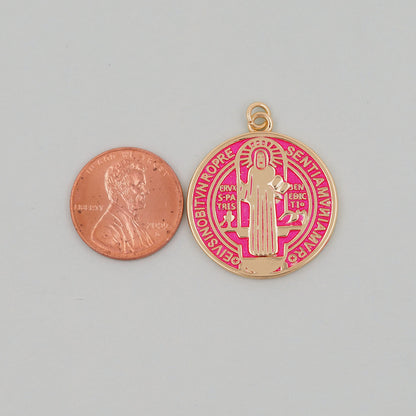 Gold Jesus Charms,18K Gold Filled Cross Pendant,Jesus Charm Bracelet Necklace for DIY Jewelry Making Supply