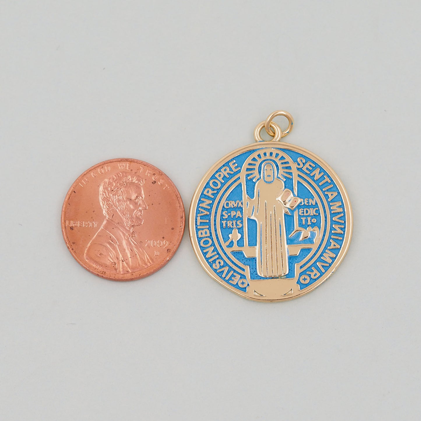 Gold Jesus Charms,18K Gold Filled Cross Pendant,Jesus Charm Bracelet Necklace for DIY Jewelry Making Supply