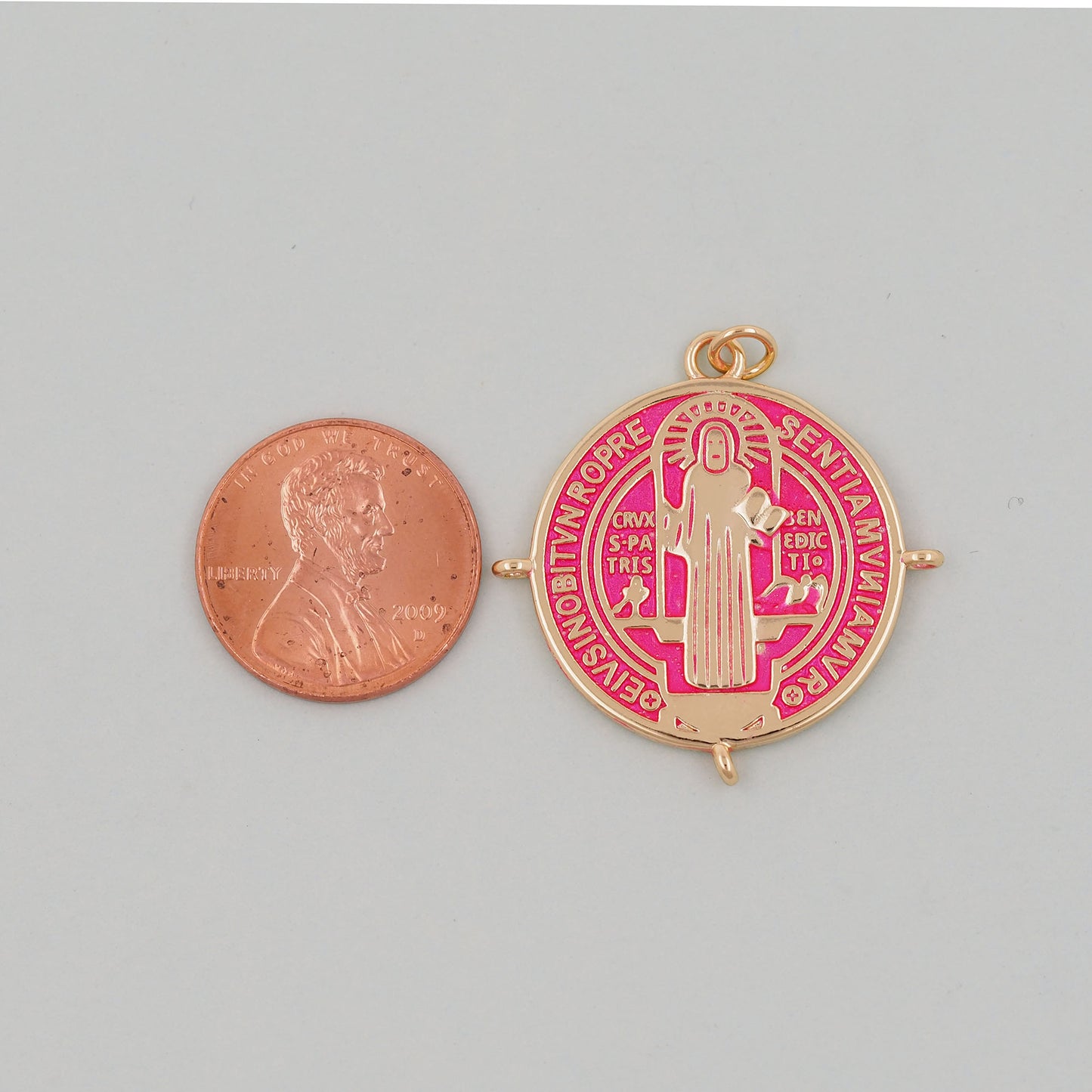 Gold Jesus Charms,18K Gold Filled Pendant,Jesus Charm Bracelet Necklace for DIY Jewelry Making Supply