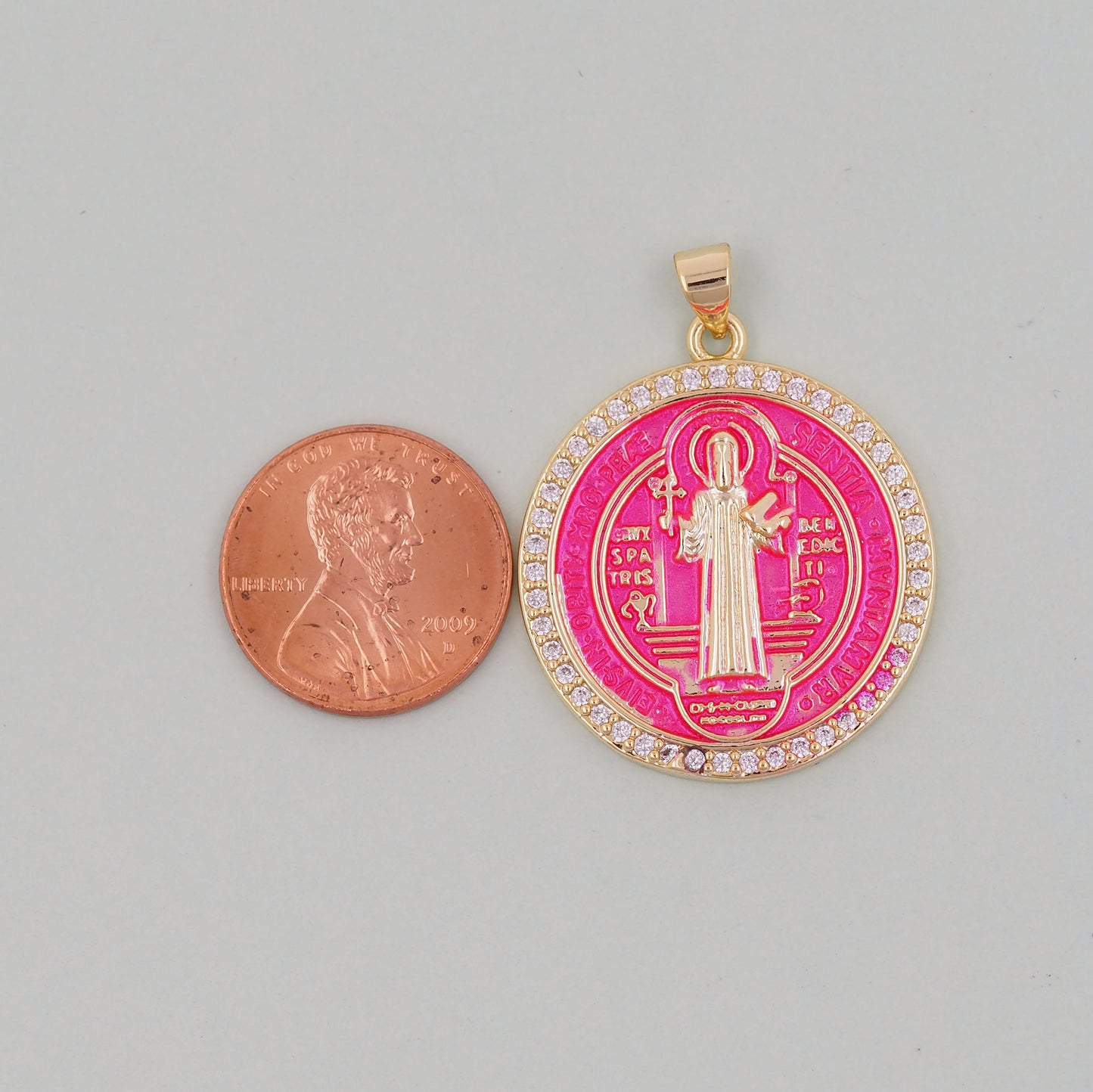 Gold Jesus Charms,18K Gold Filled Pendant,Jesus Charm Bracelet Necklace for DIY Jewelry Making Supply