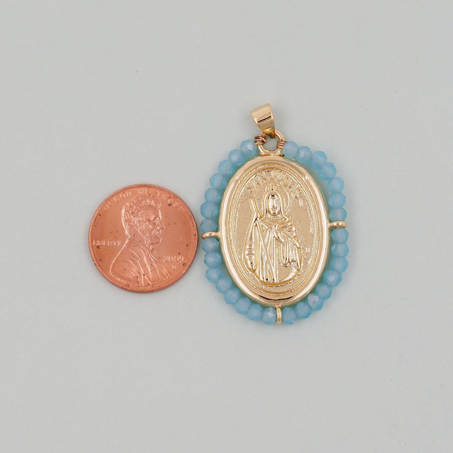 Gold  Jesus Carms,18K Gold Filled crystal Jesus Pendant,Jesus Charm Bracelet Necklace for DIY Jewelry Making Supply