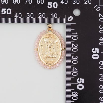 Gold devil Charms,18K Gold Filled crystal devil Pendant Bracelet Necklace for DIY Jewelry Making Supply