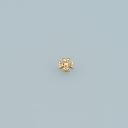 Gold Cross Charms,18K Gold Filled Cross Pendant,Cross Charm Bracelet Necklace for DIY Jewelry Making Supply
