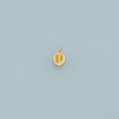 Gold Durian Charms,18K Gold Filled durian Pendant,Fruit Charm Bracelet Necklace for DIY Jewelry Making Supply