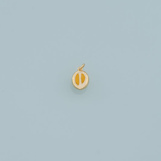 Gold Durian Charms,18K Gold Filled durian Pendant,Fruit Charm Bracelet Necklace for DIY Jewelry Making Supply