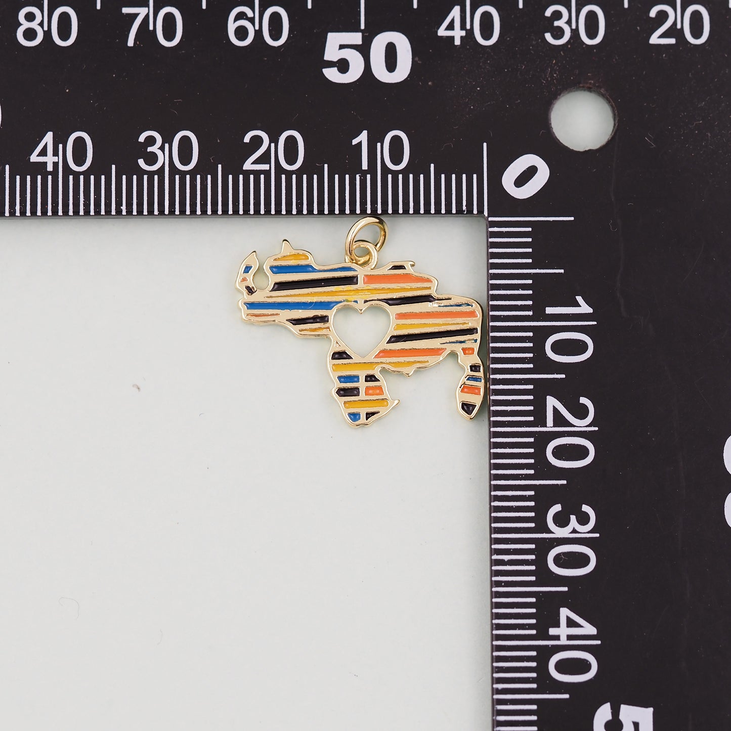Gold Earth Charms,18K Gold Filled World Map Pendant,World Map Charm Bracelet Necklace for DIY Jewelry Making Supply