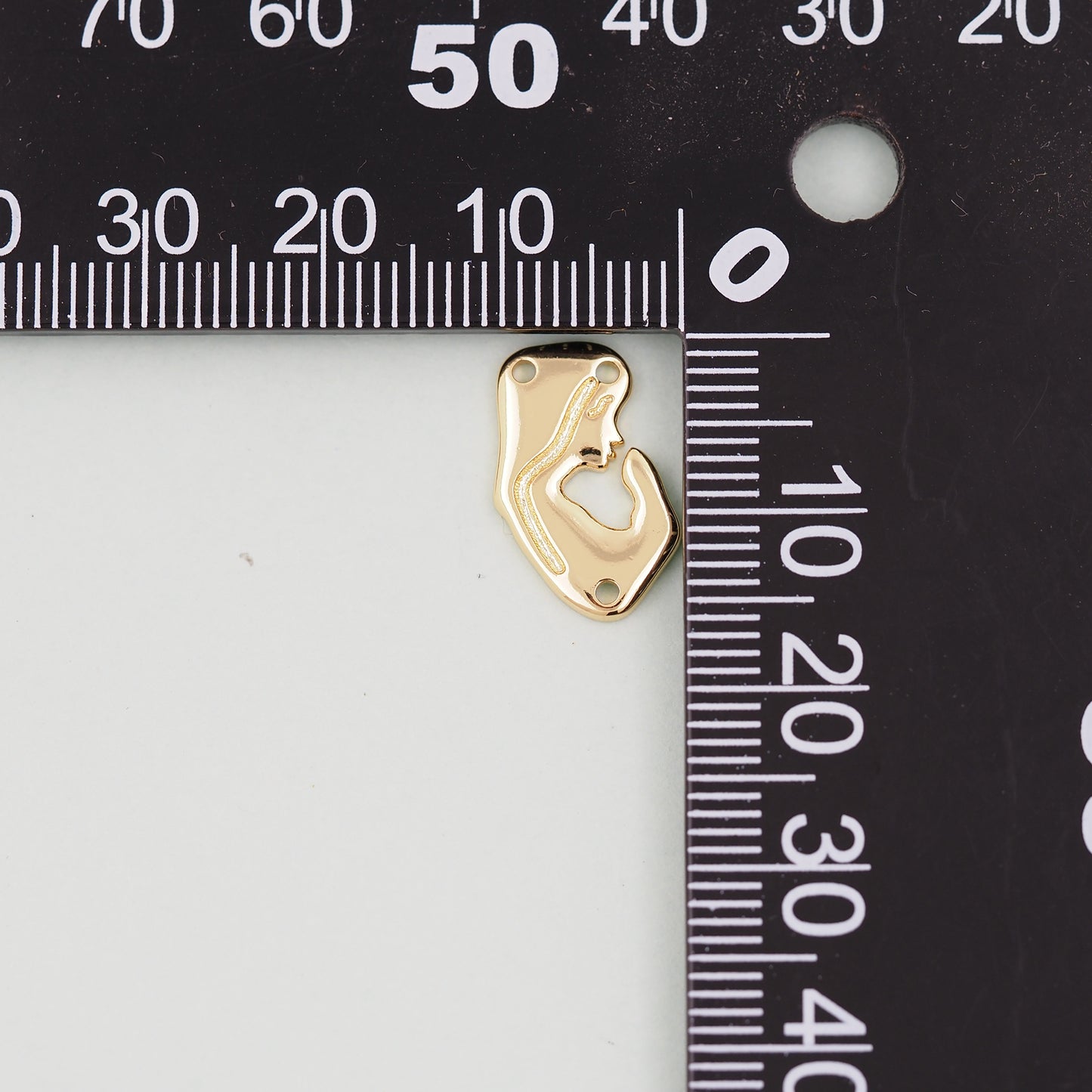 Gold Pray virgin mary Charms,18K Gold Filled pray Our Lady Pendant Bracelet Necklace for DIY Jewelry Making Supply