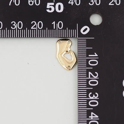 Gold Pray virgin mary Charms,18K Gold Filled pray Our Lady Pendant Bracelet Necklace for DIY Jewelry Making Supply