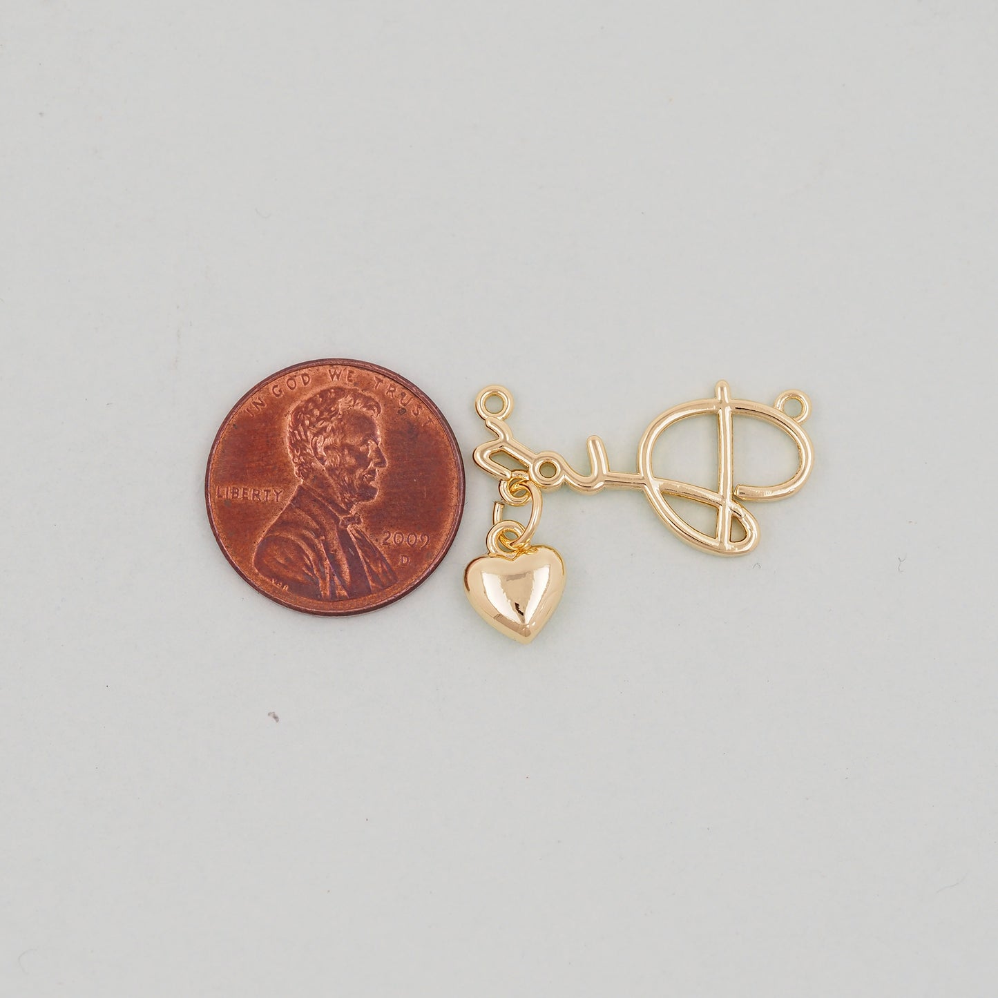 Gold stethoscope Charms,18K Gold Filled stethoscope Pendant,stethoscope Charm Bracelet Necklace for DIY Jewelry Making Supply
