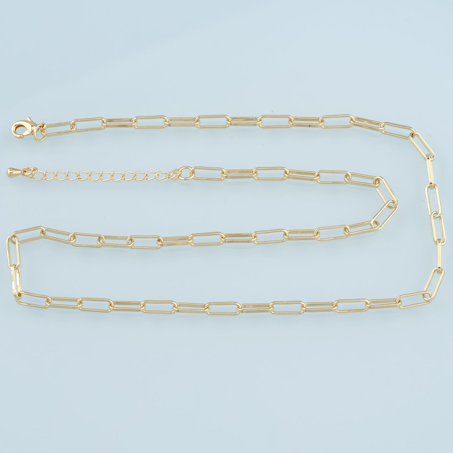 Gold Oval Chain,18K Gold Filled Oval for Necklace Bracelet DIY Jewelry Making Supply
