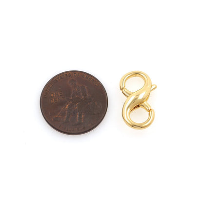 18K Gold Filled Clasp 18 mm for Jewelry Making
