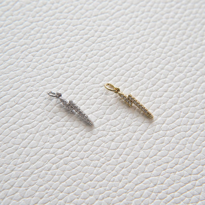 18K Gold Filled Hand Charm Pendant for Jewelry Making