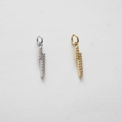 18K Gold Filled Hand Charm Pendant for Jewelry Making