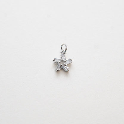 18K Gold Filled Star Charm Pendant for Jewelry Making