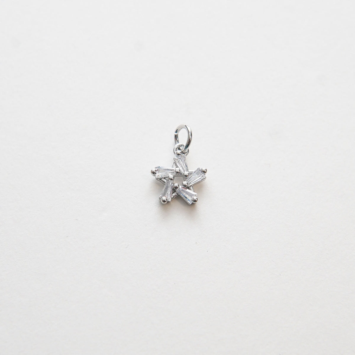 Gold Star Charms,18K Gold Filled Star Pendant,Silver Star Charm Bracelet Necklace for DIY Jewelry Making Supply