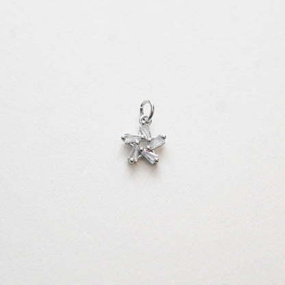 Gold Star Charms,18K Gold Filled Star Pendant,Silver Star Charm Bracelet Necklace for DIY Jewelry Making Supply