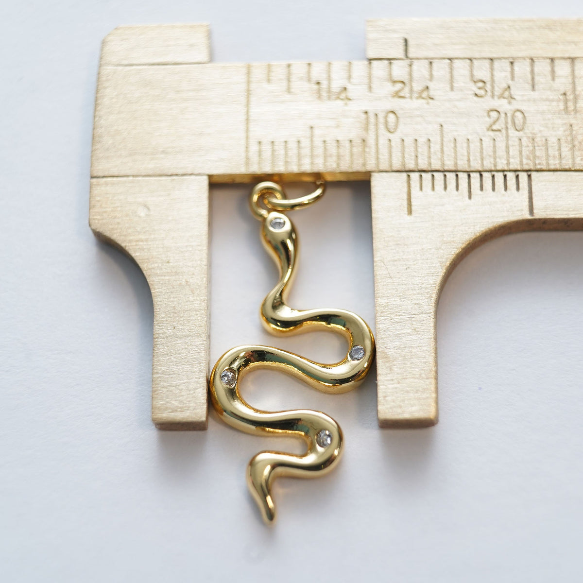 Gold Snake charms,18K Gold Filled Oval Snake Pendant,Silver Snake Charms Bracelet Necklace for DIY Jewelry Making Supply