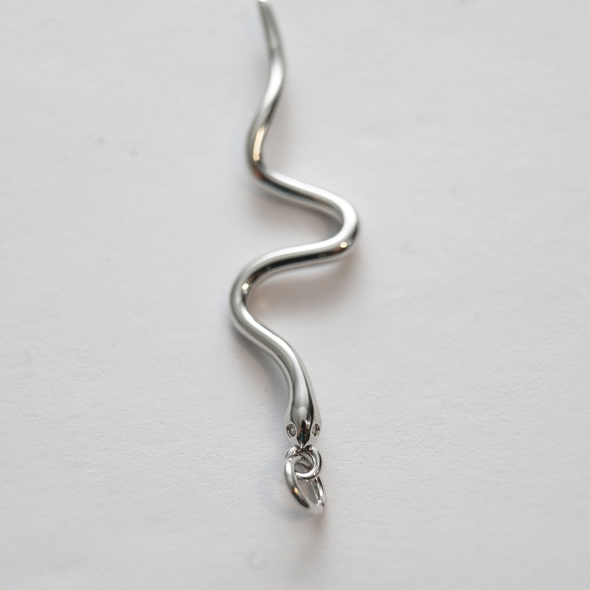 Gold Snake charms,18K Gold Filled Snake Pendant,Silver Snake Charms Bracelet Necklace for DIY Jewelry Making Supply