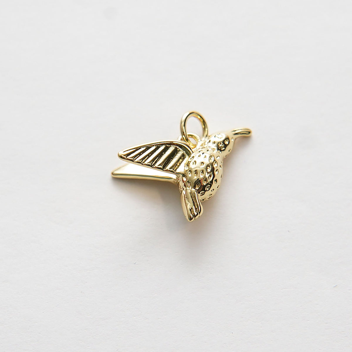 Gold Bird Charms,18K Gold Filled Bird Pendant,Silver Bird Charm Bracelet Necklace for DIY Jewelry Making Supply