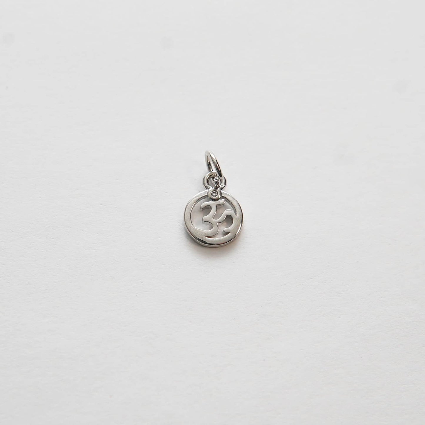 Gold Yoga Charms,18K Gold Filled Om Pendant,Silver Yoga Charm Bracelet Necklace for DIY Jewelry Making Supply