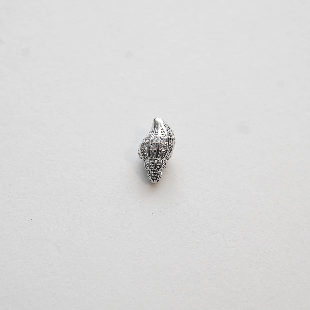 Gold Conch Charms,18K Gold Filled Conch Shell Pendant,Silver Conch Shell Charm Bracelet Necklace for DIY Jewelry Making Suppl