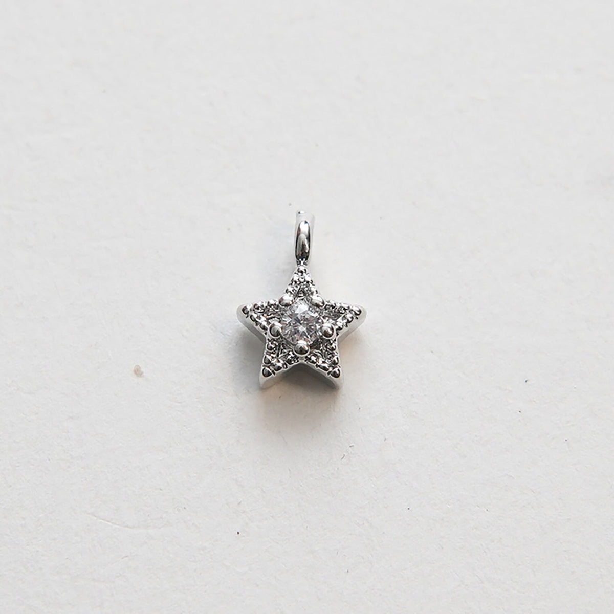 18K Gold Filled Star Charm Pendant for Jewelry Making