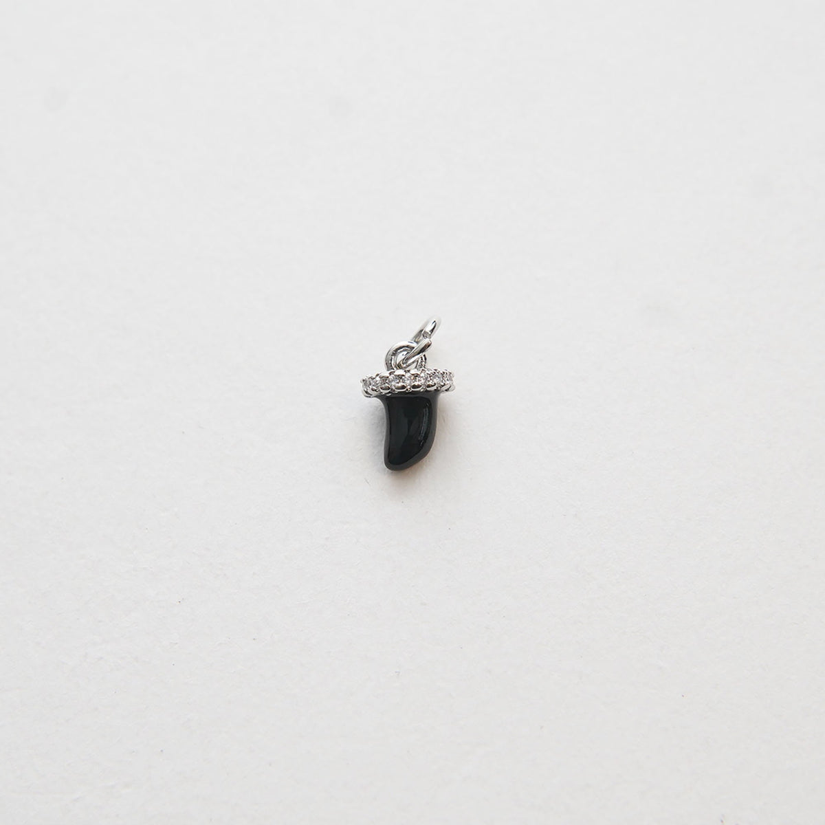18K Gold Filled Cubic Zirconia Charm Pendant for Jewelry Making