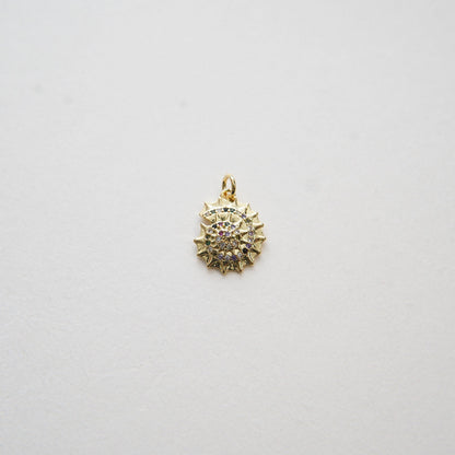 18K Gold Filled Shell Charm Pendant for Jewelry Making