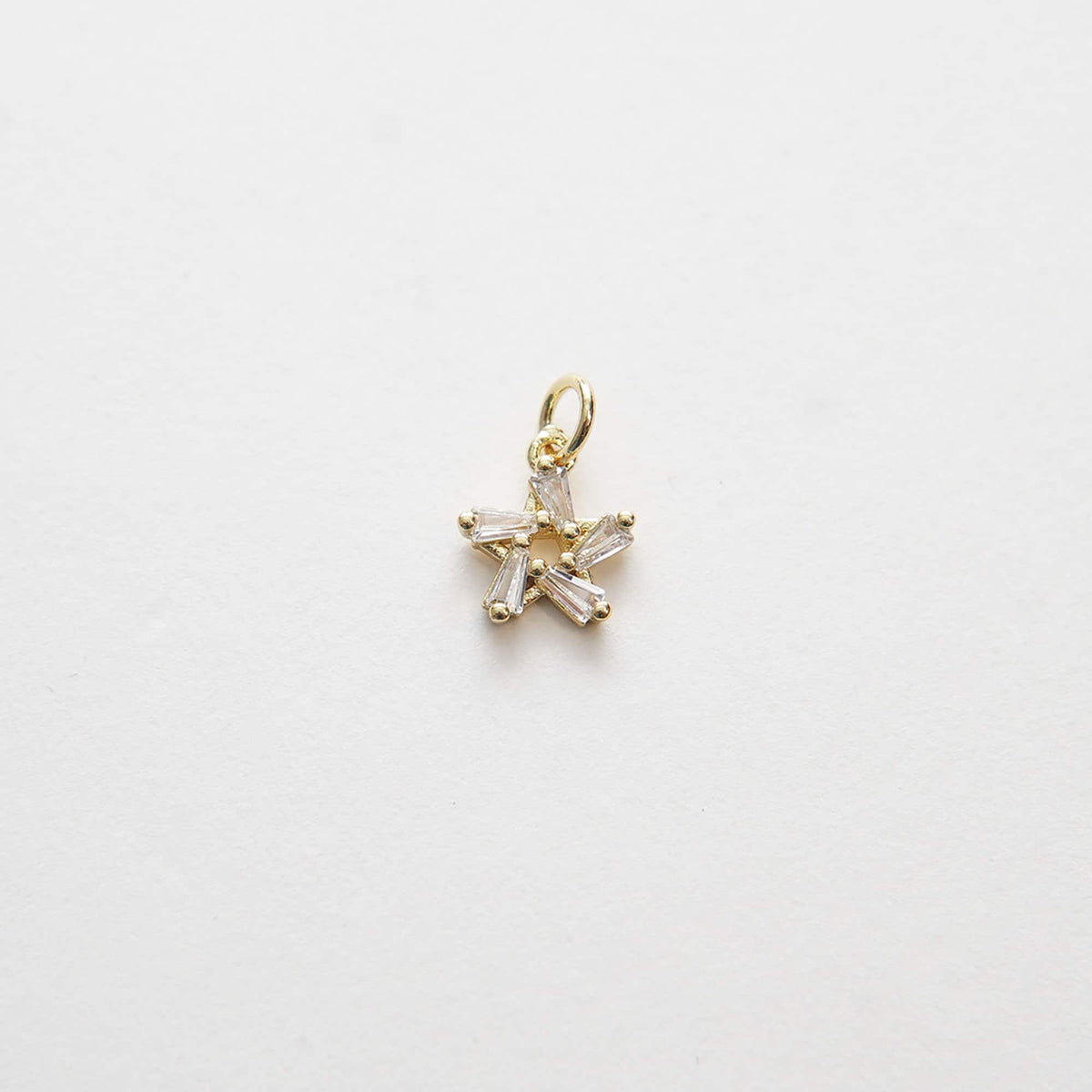 Gold Star Charms,18K Gold Filled Star Pendant,Silver Star Charm Bracelet Necklace for DIY Jewelry Making Supply