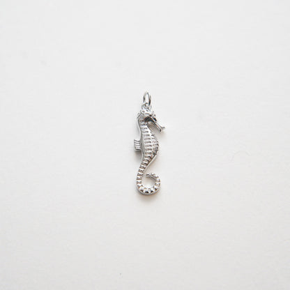 Gold Seahorse Charms,18K Gold Filled Seahorse Pendant,Silver Seahorse Charm Bracelet Necklace for DIY Jewelry Making Supply